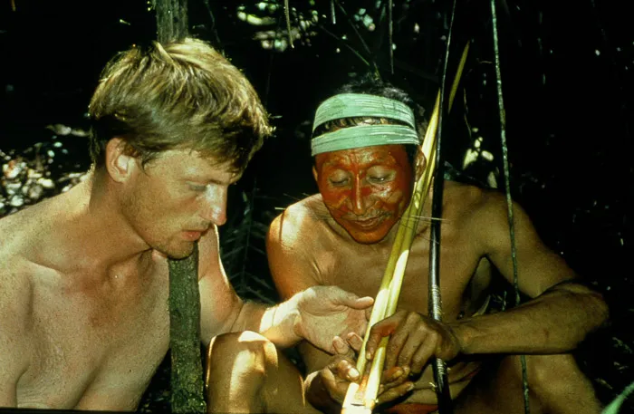 Heading down an Amazon tributary