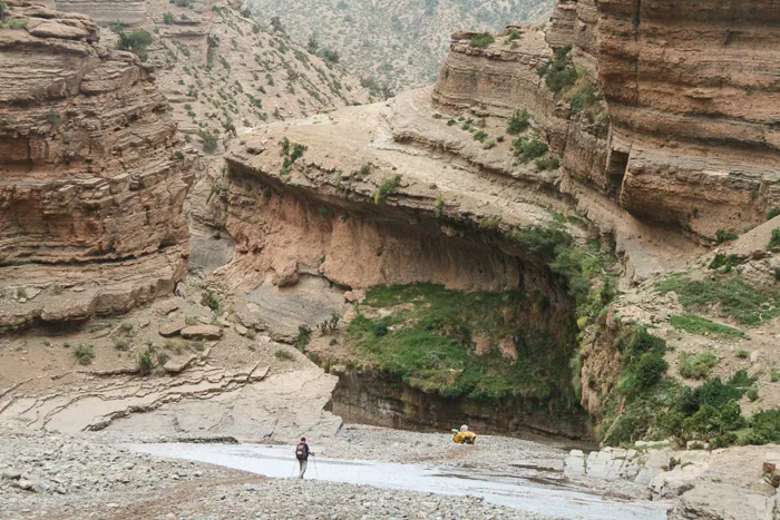 Father and son in the Tessaout Valley