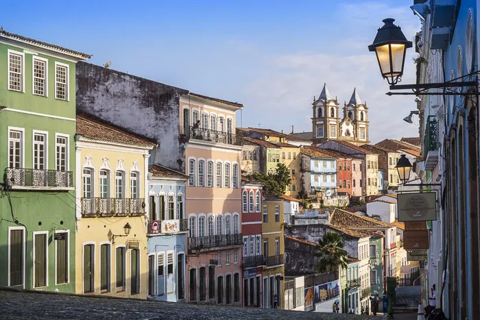Pelourinho - World Heritage listed historic centre of Salvador
