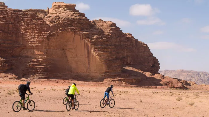 Desert cycling