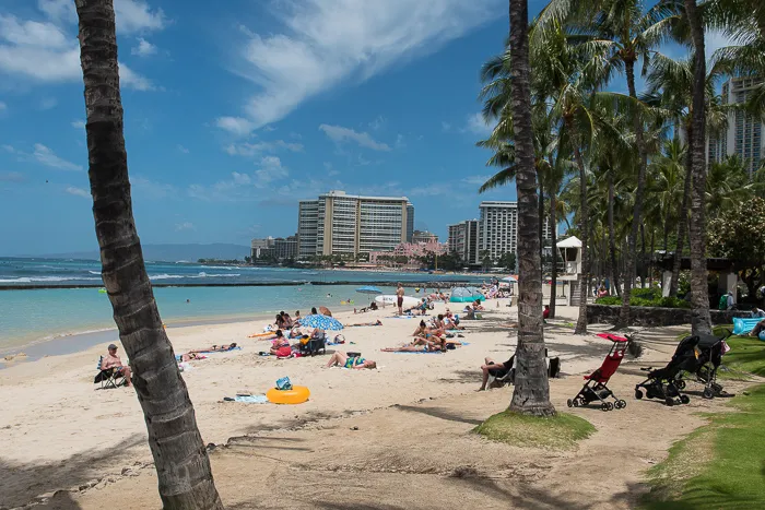 Hawaii beach life