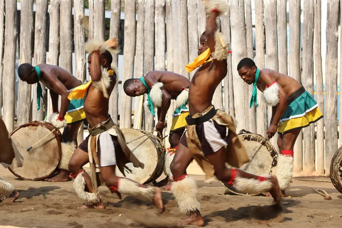 Tribal dancing, Swaziland