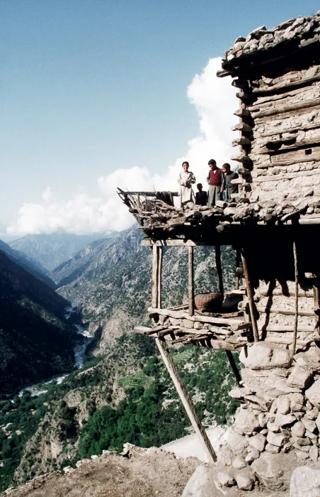 Hussaini Suspension Bridge on the Hunza River