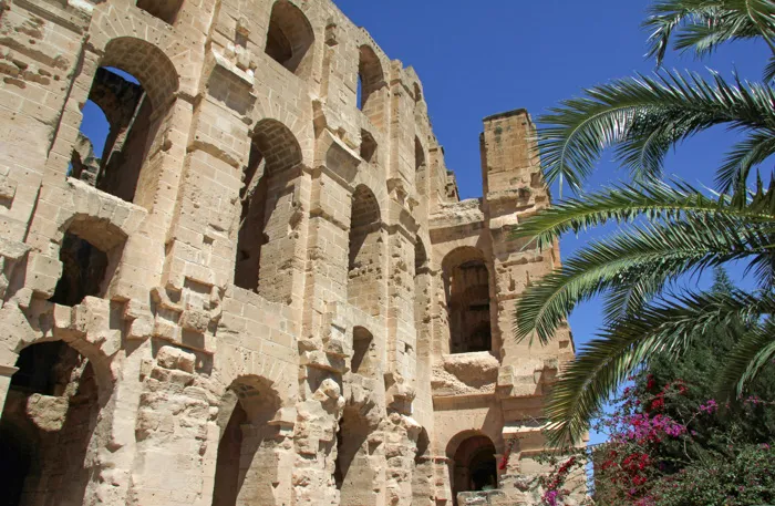 The amphitheatre at El Djem