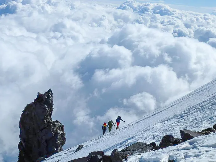 High on Denali, Alaska