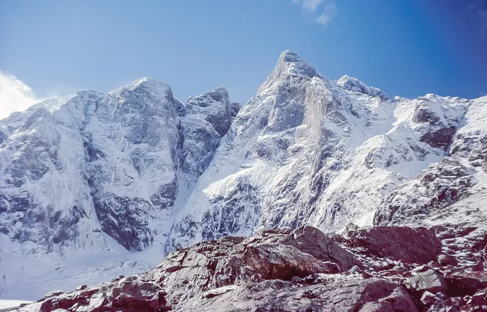 North face of the Vignemale, the 4th highest mountain in the Pyrenees