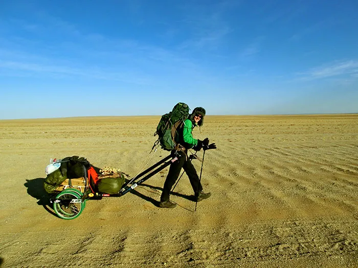 Photograph from On Foot across China