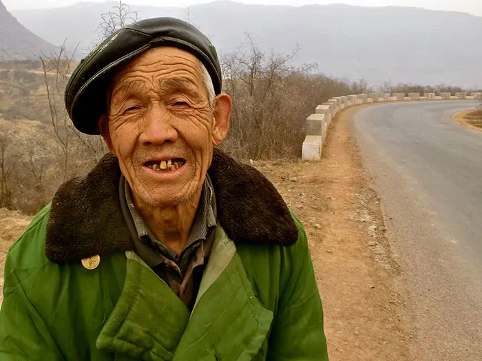 Photograph from On Foot across China