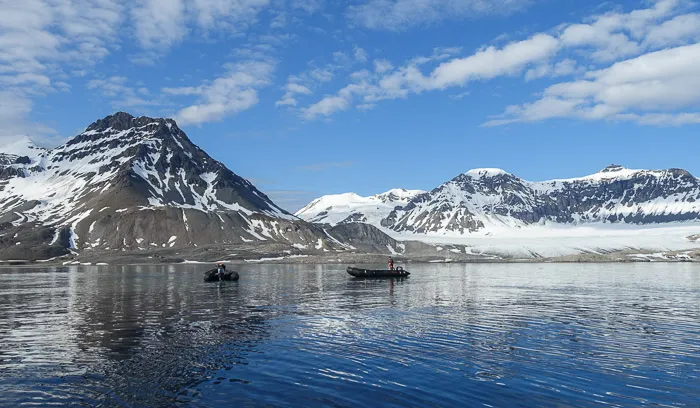 Isfjord, Spitsbergen's largest fjord