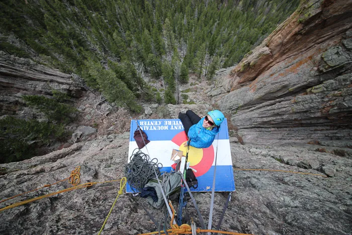 Portaledging in Colorado