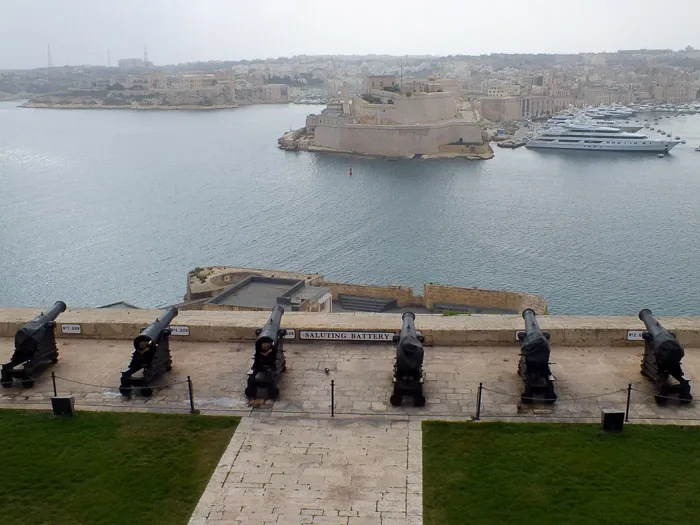 Saluting Battery, Valletta, Malta