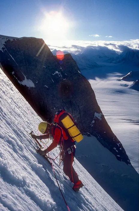 Solu Tower ice climb, Karakoram, Pakistan