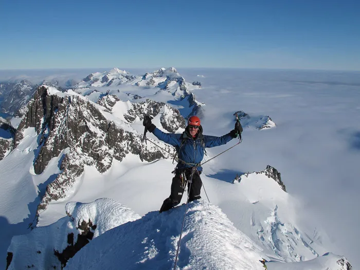After a blizzard, Salvesen range, South Georgia