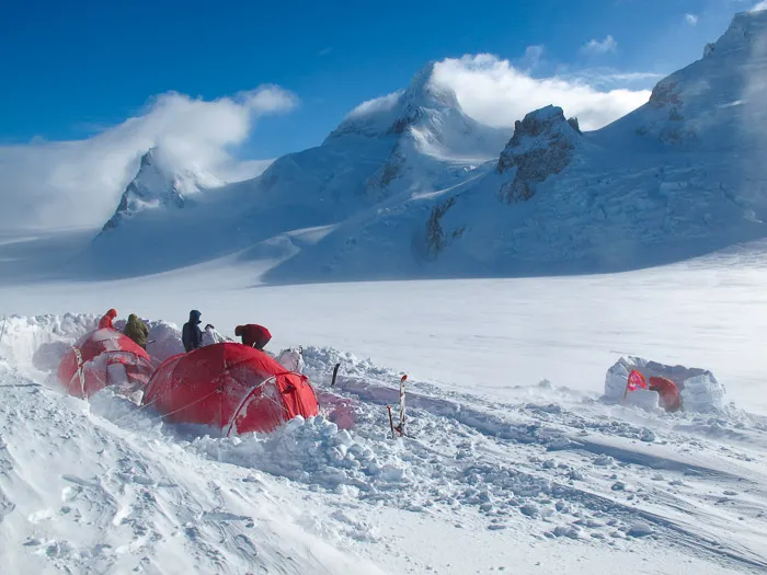 After a blizzard, Salvesen range, South Georgia