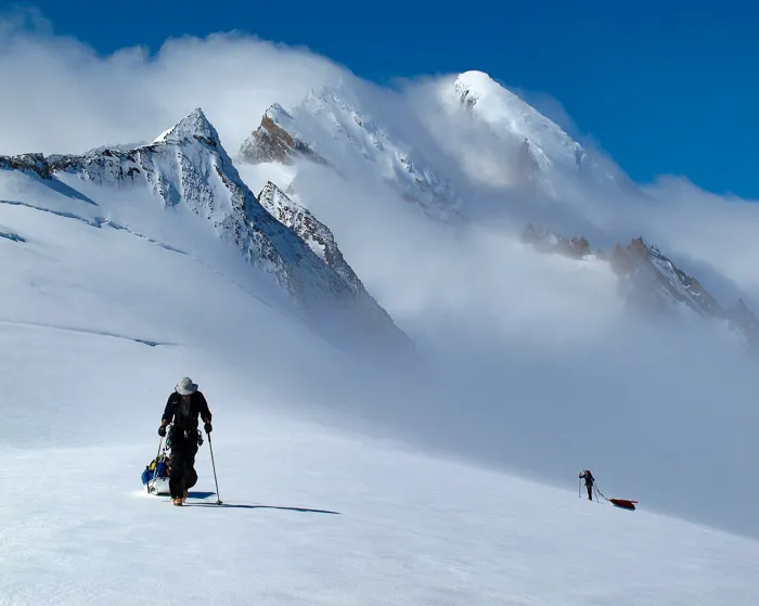 After a blizzard, Salvesen range, South Georgia