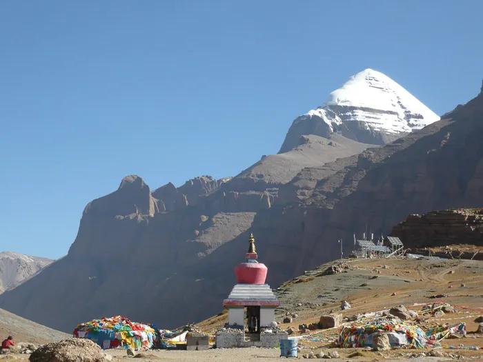 View of Mt Kailas (6638m)