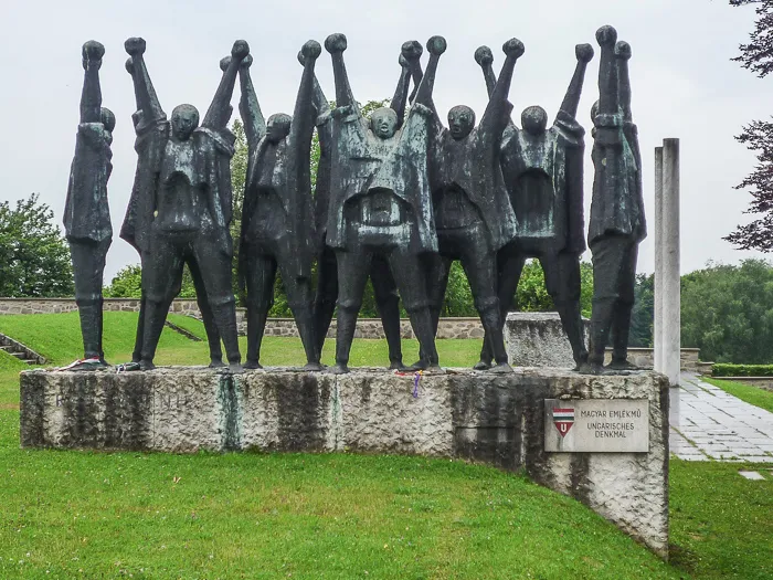 Mauthausen concentration camp memorial, Austria