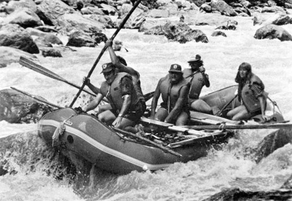 rafting