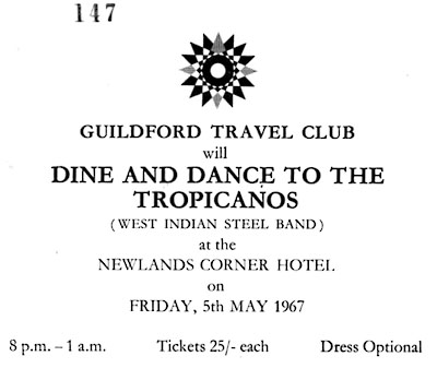 dinner dance ticket